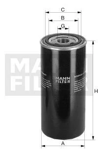 No Te Lo Pierdas Filtro, sistema hidráulico operador MANN-FILTER WD13145/14
