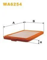 Oferta De Temporada Filtro de aire WIX WA6254